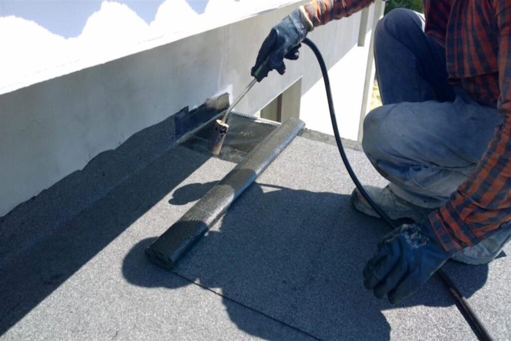 concrete roof
